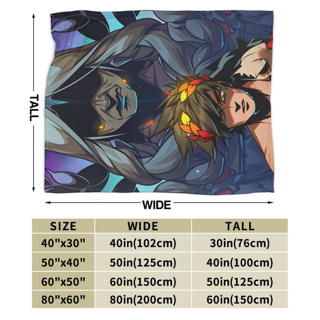 Hades Zagreus Super Soft Blanket  Picnic Plush Throw Blanket Novelty Outdoor Flannel Bedspread Sofa Bed Cover