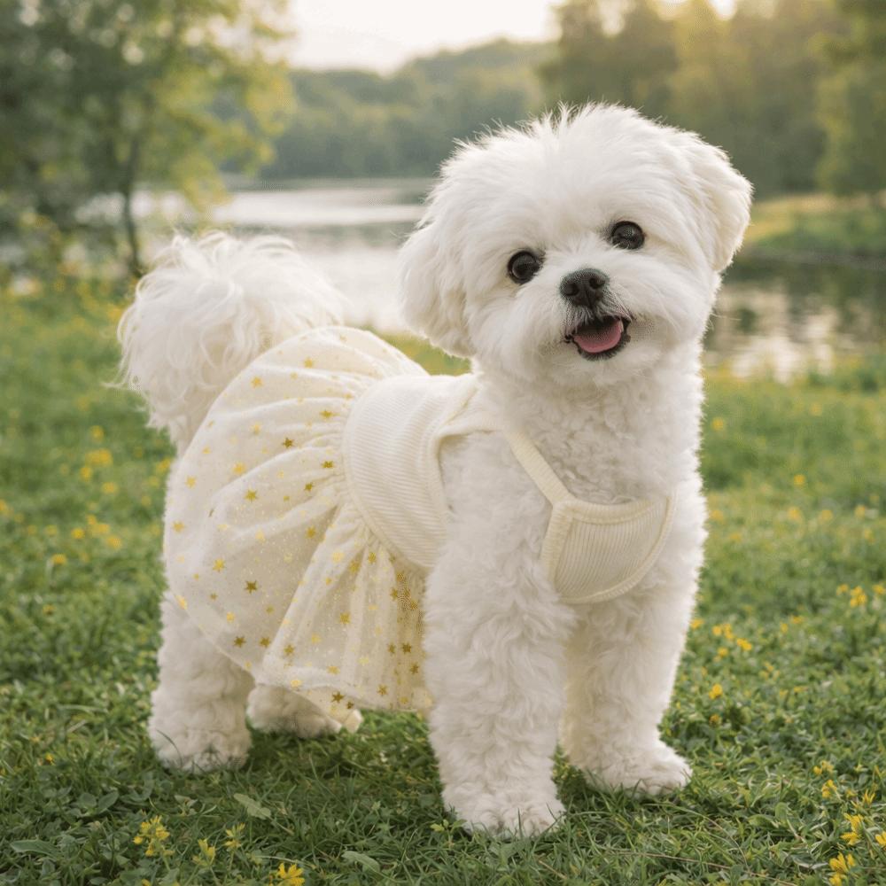 Breathable Puppy Princess Dress Korean Style Suspender Skirt Dog Summer Clothes  Spring Summer