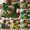 B-Ben10 CARTOON Cushion Cover Multi-Scene Pillow Cover for Home & Car - Reversible, Soft & Durable for Daily Use