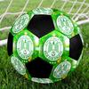 SIZE 5 Raja Casablanca Soccer Ball Colorful All Ages Machine Stitched PVC Competition Ready Durable High-Bounce