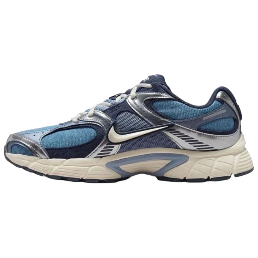 Nike V5 RNR Stoff Dämpfung Rutschfest Abriebfest Niedrig geschnitten Laufschuhe Herren Silber Schwarz IH3649-006(Team1727-)