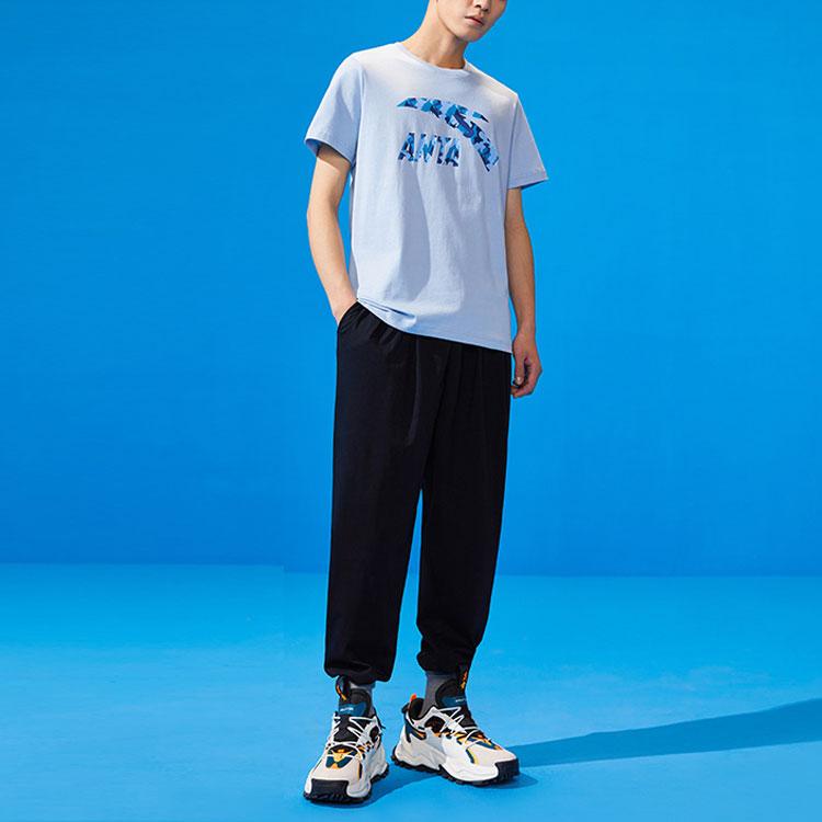 Anta Loose Breathable Cuffed Sweatpants Men Bottoms Black 952128744-1