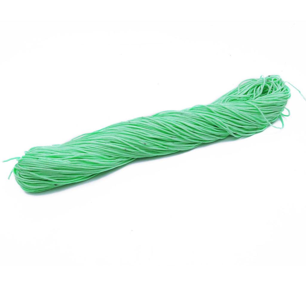 25 Yards Knot Nylon Braided Cord Macrame Beading DIY Rattail String Kumihimo