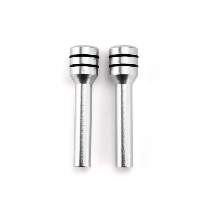 Door Lock Switches 2 Pcs Universal Car Truck Aluminum Interior Door Decoration Lock Knob Pins Cover Auto Door Lock Knobs