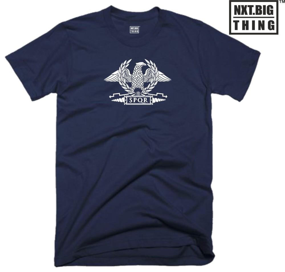Spqr Eagle T Shirt Casualwear Rounisex Empire Gladiator Warrior Rome Birthday Top