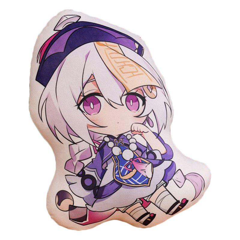 Genshin Plush Impact Toy Pillow Stuffed Zhongli Hutao Venti Xiao Klee Paimon