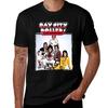 Bay City Rollers T-Shirt Aktive Sportarten Kurzarm Baumwollhemd
