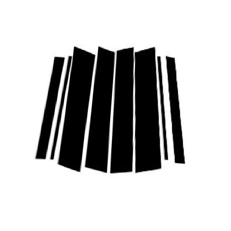 

8 шт. для Toyota Highlander 2020-2022 оконные стойки дверные накладки наружные украшения автомобиля наклейки аксессуары стиль