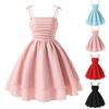 Children's Wear In Summer Cuhk Child Bow Sling Princess Fashion Dress