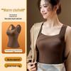 Autumn/Winter Seamless Cloud Nude Skin Warm Vest with Fixed Cups for Women