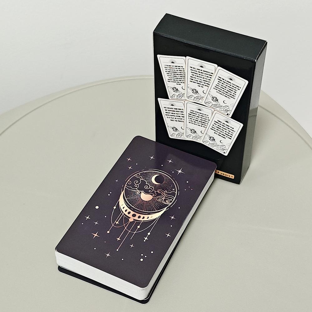 Messages From The Universe Oracle Deck 10.3*6cm with Guidance From Your Guides for General Readings 54 Pcs Oracle Cards