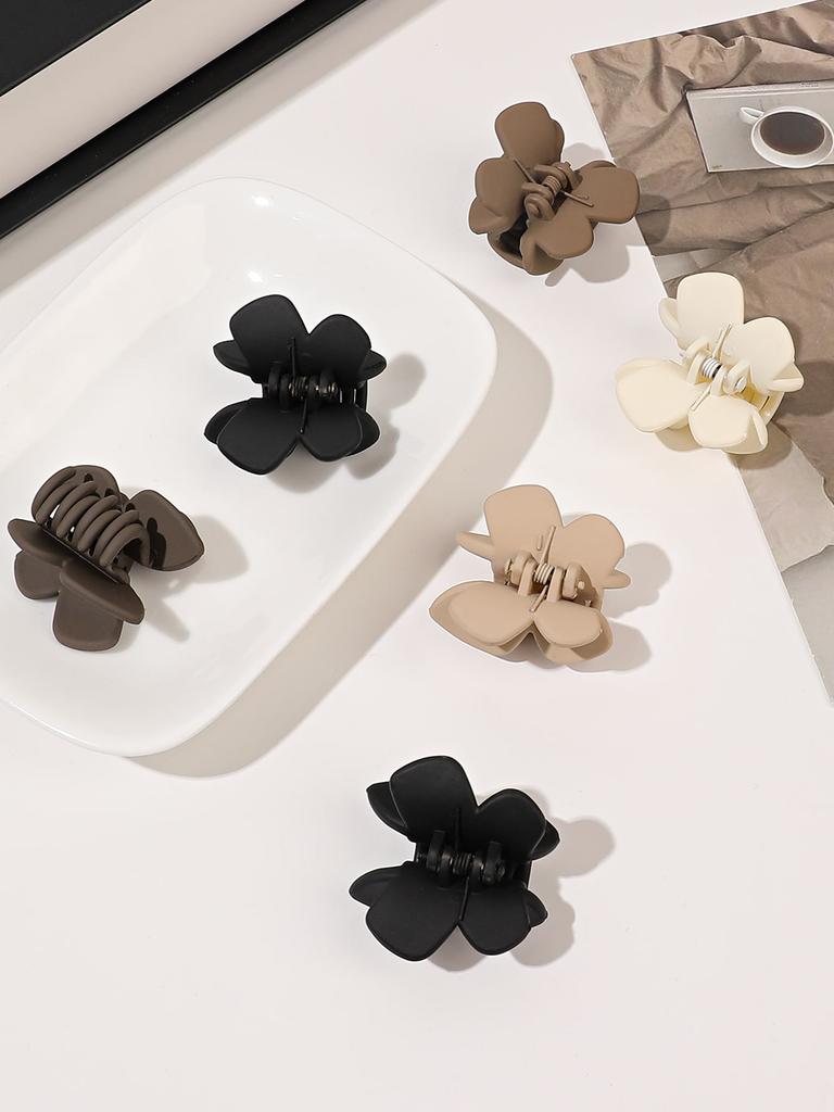 6 Pcs Small Butterfly Hair Claw Clips,No Slip Colorful Clips Accessories for Girls and Women Thin and Medium Hair