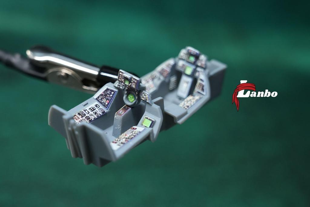 Lambo Models 1/72 F-14A Innenraum 3D-Abziehbild (für Hobby Boss) Plastikmodell Abziehbild LNB72110 (Flugzeug)