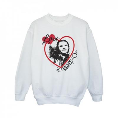 Childrens/Kids Love Heart Sweatshirt