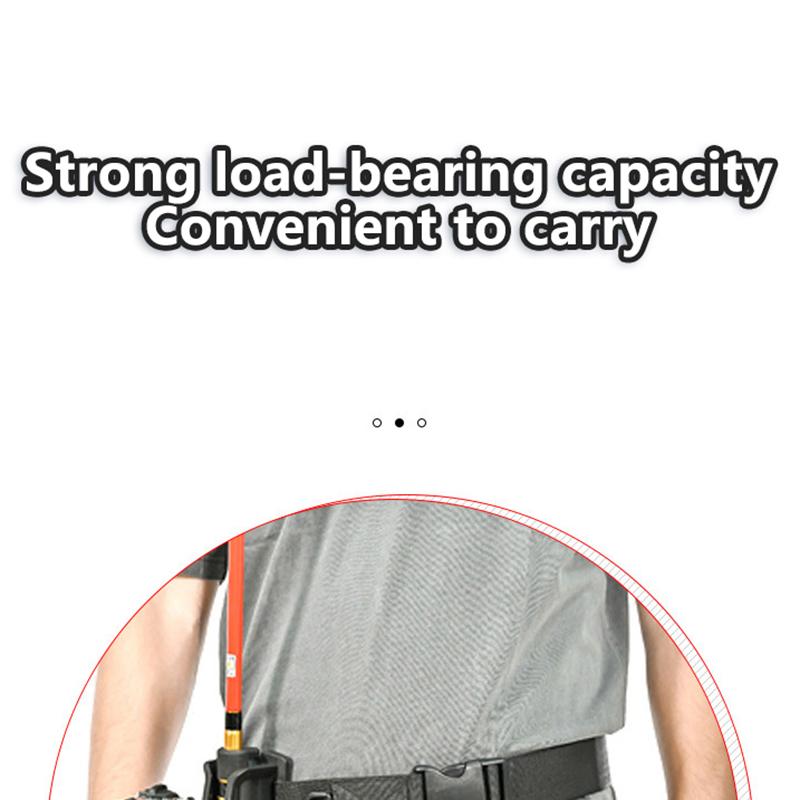 Portable Belt Rod Holder Fishing Gear Tackles Accessories Adjustable Waist Fishing Rod Holder Fishing Rod Pole Inserter