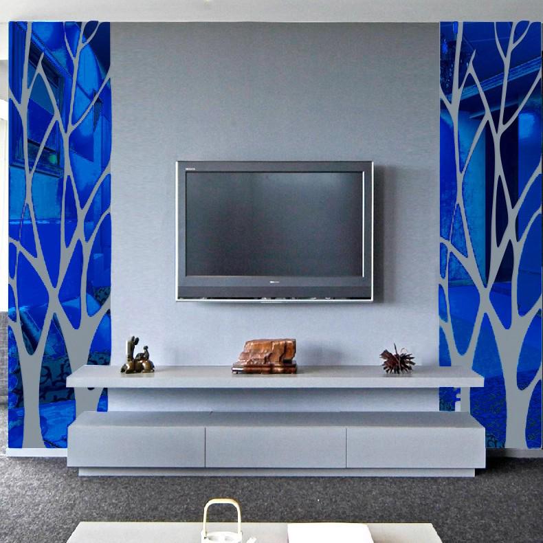3D Acrylic Tree Branch Wall Stickers for Living Room, Restaurant, Porch & TV Background