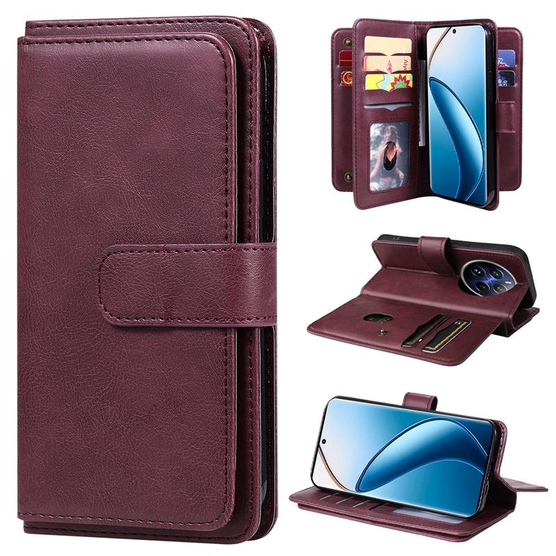 For Oppo Realme C67 4G Zipper Style Wallet Phone case Bag, for Moto G84/G54/G14 Stand PU Case with Card Pockets