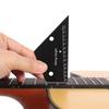 Stainless Steel Guitar Pick Ruler for Electric & Acoustic String Height and Spacing Measurement