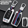 1x Çinko Alaşımlı Anahtar Kutu Ford Fiesta Odak 2 Ecosport Kuga Escape Falcon B-Max C-Max Eco Sport Galaxy 3 Düğme Çevirme Anahtar Kapağı