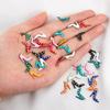 10pcs 304 Stainless Steel Double-Sided Enamel High Heel Pendant With Polka Dots Fashion Versatile DIY Necklace Jewelry Finding