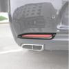 Car Rear Fog Light Lamp Cover Trim For Chrysler 300 2015- Accessories Carbon