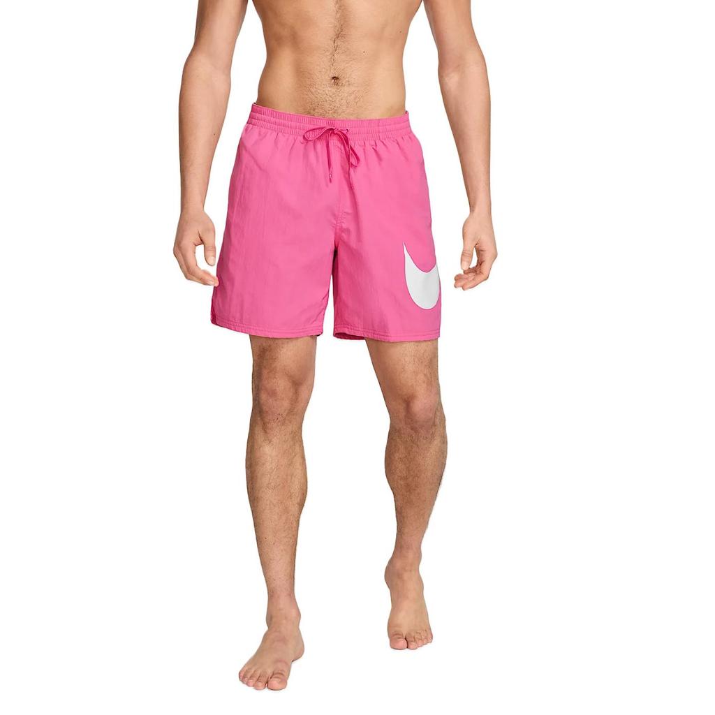 Nike Swim Breaker Fashion Comfortable Skin-Friendly Soft Swim Trunks Men swimwear Pink NESSF508-656