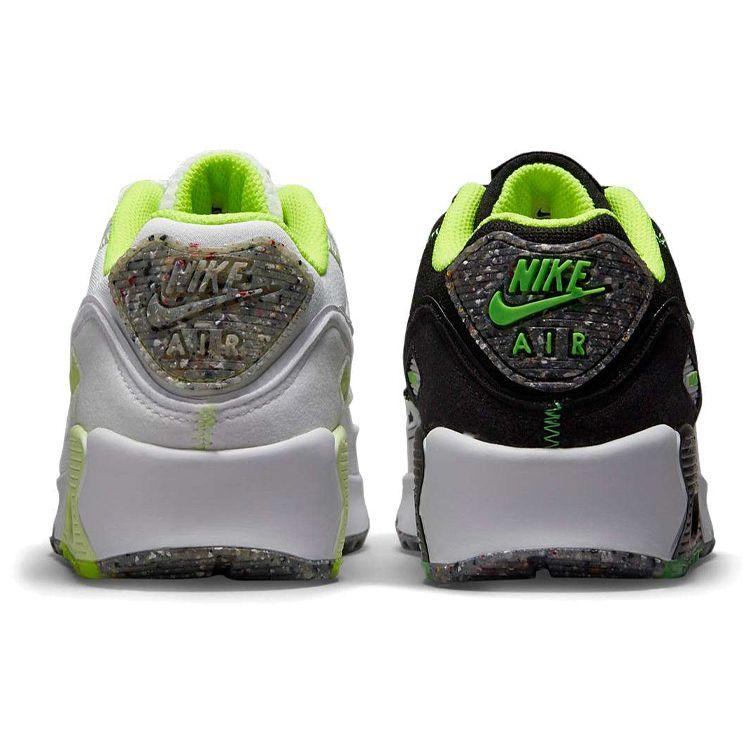 Nike Air Max 90 GS Exeter Edition Kids Sneakers Black Iron-Grey Volt DH1989-001