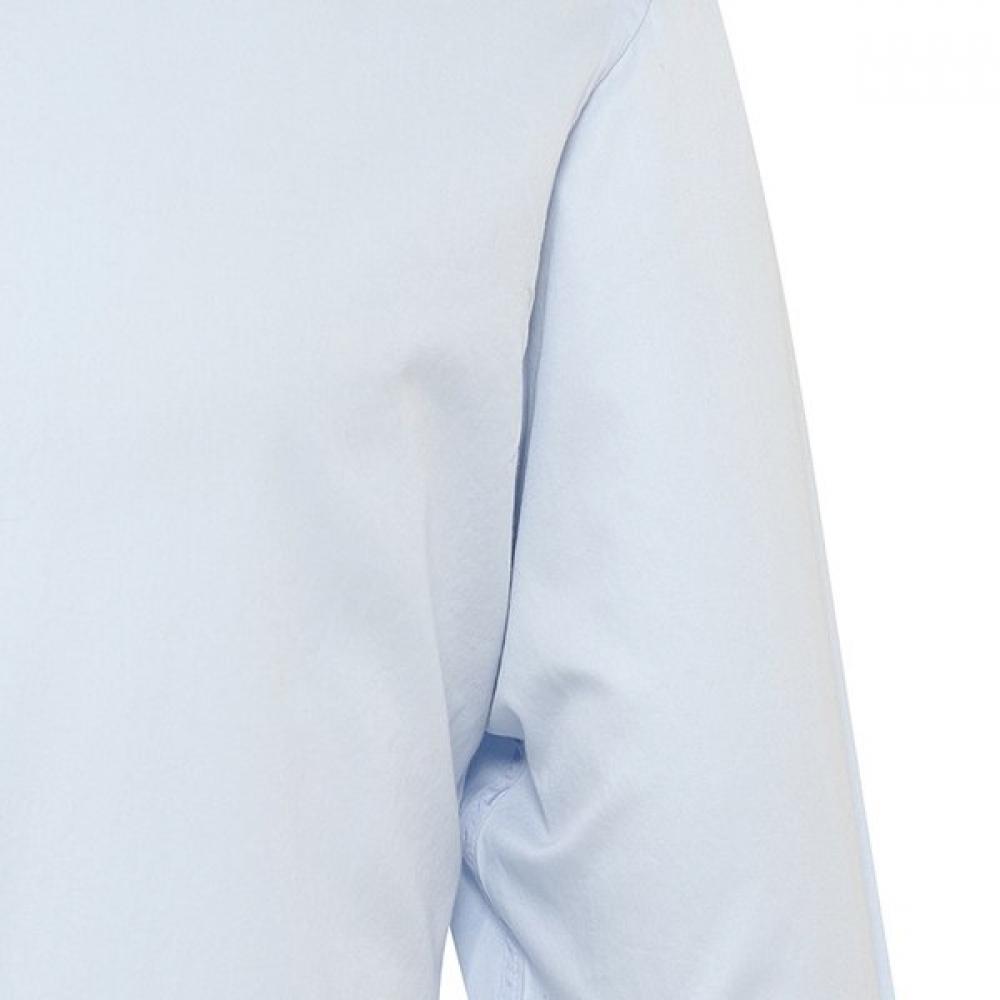 Vanbrough Twill Solid Semi Wide Classic Shirt Bzrsg1003 Bu