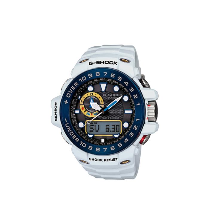 CASIO Men MASTER OF G-SEA Series Black Watch GWN-1000E-8A GWN-1000E-8A Gray White Strap