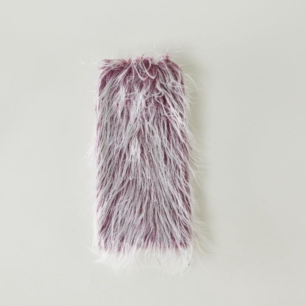 Harajuku Furry Leg Warmers Y2K Aesthetic Winter Leg Coverings Faux Fur Leg Warmers  Streetwear