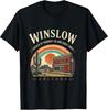 Winslow Arizona Vintage Travel Unisex T-shirt - Retro Souvenir Design