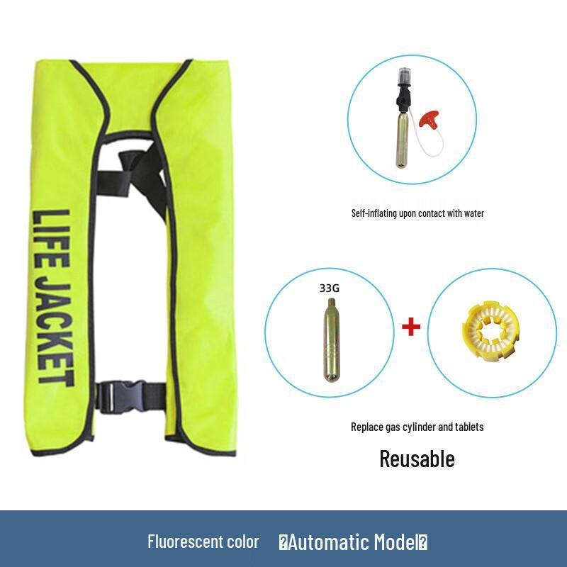 Adult Portable Inflatable Life Vest