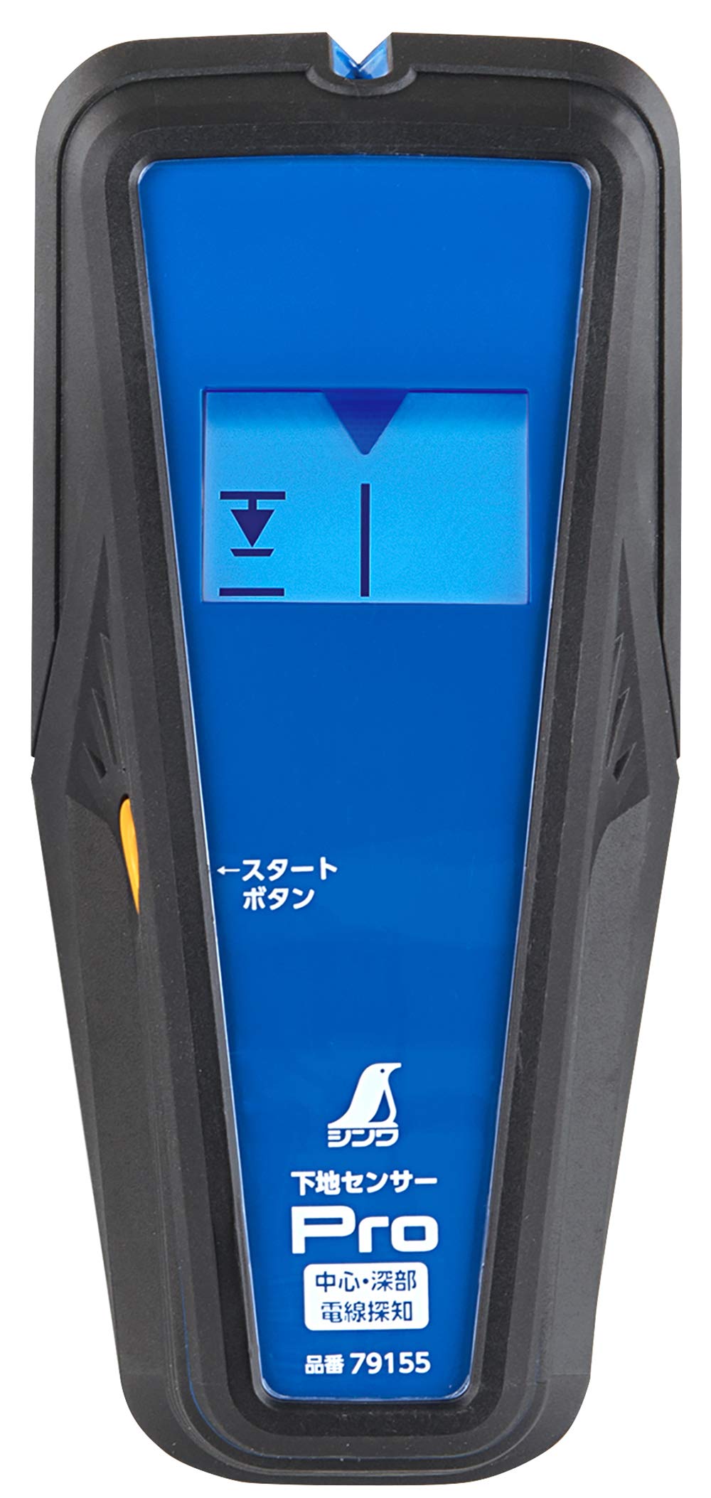 

Shinwa Sokutei Base Sensor Pro Detection LCD Display 79155 Center/Deep/Wire синій