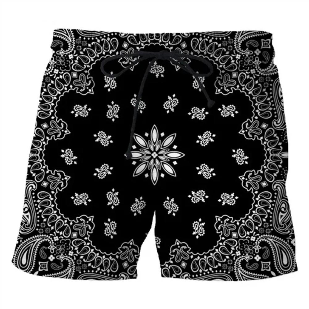 Europe and America Style Graphic Printed Men's Beach Shorts 3D Printing For Men's Outdoor Casual Shorts Men's and Women's Shorts