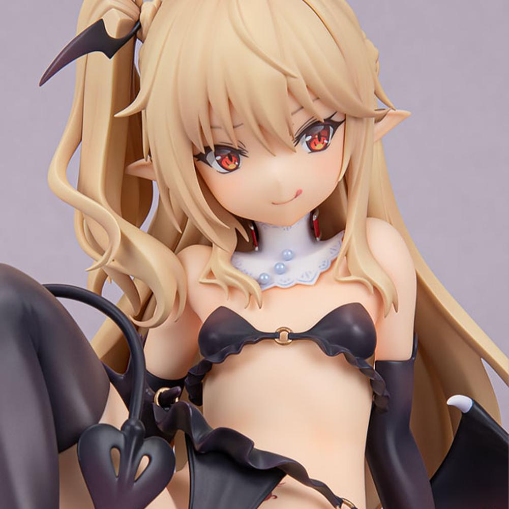 Tamano Kedama Anime Figur Succubus Titi sitzende Pose Actionfigur Titi Dämonisches Mädchen Aldult Sammlungsmodell Puppe Spielzeug Geschenk