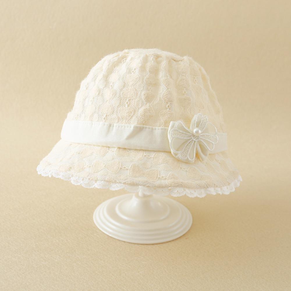 

Soft Princess Hat Cotton Photo Props Cap Fashion Beanies Bonnet Toddler бежевий