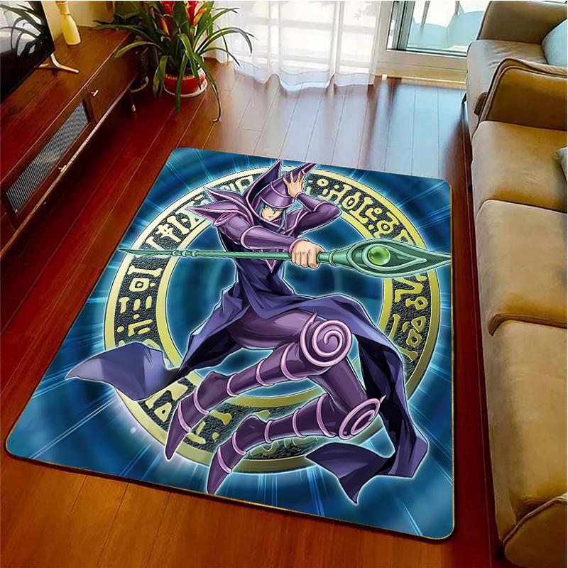 Dark Magician Carpet for Living Room Bedroom Rug Door Kitchen Kid Unslip Floor Mats Birthday gift photography props Alfombra Rug