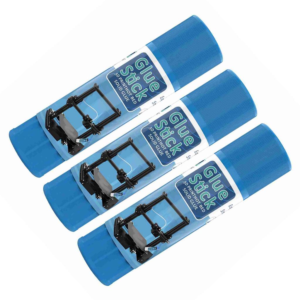 3D Printer Glue Sticks PVP Solid Glue Sticks Non Toxic Washable for Hot Bed Platform Glass Plate Easy Removing 6PCS