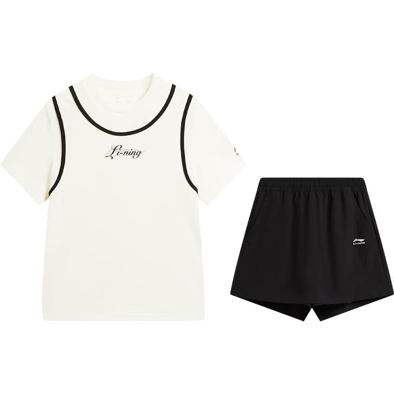 

Li-Ning Girls Quick-Dry Summer Sports Set 140