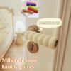 2/5Pcs EVA Foam Door Knob Covers, Elastic Static-Free Door Handle Protector, Safe Anti-Collision Home Accessory for Kids