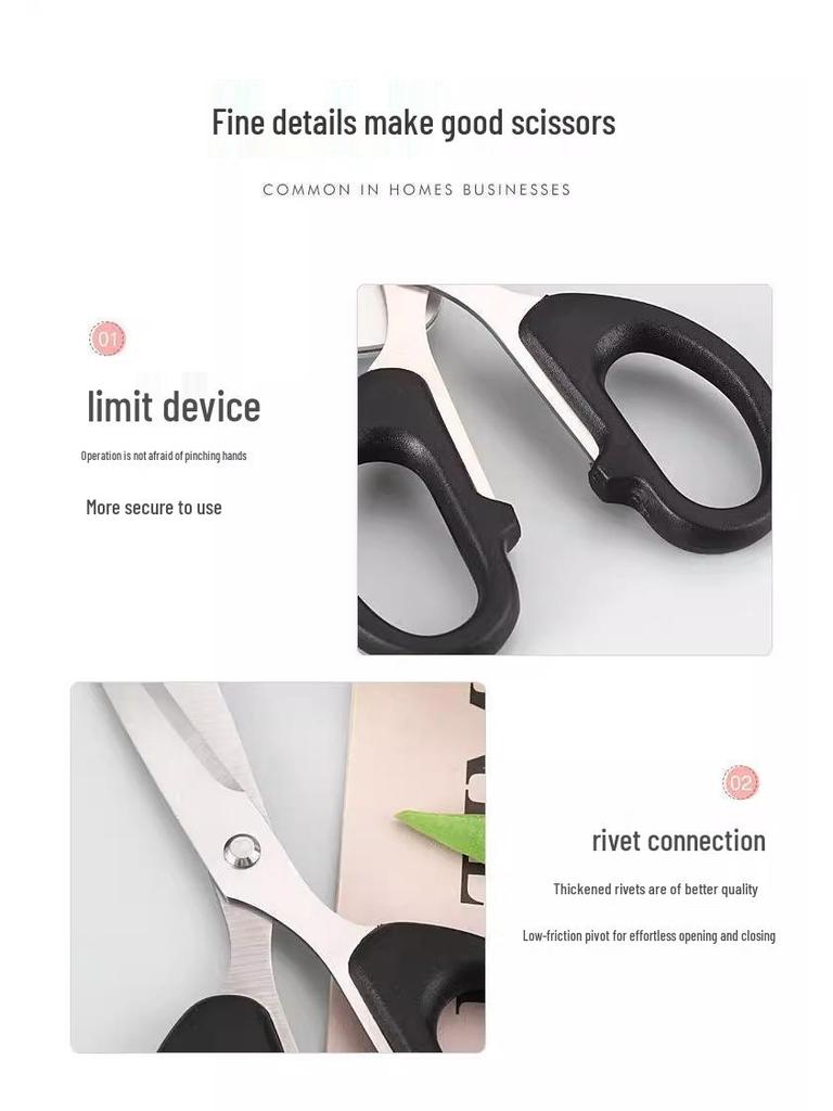 Exclusive 3-Pack: Portable Scissors Set for Office & Home - Free Shipping