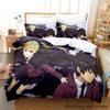 New Dance In The Vampire Bund Bedding Set Single Twin Full Queen King Size Bed Set Adult Kid Bedroom Duvetcover Sets Anime
