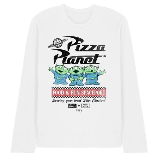 Toy Story Unisex Adult Food Spaceport Aliens Long-Sleeved T-Shirt
