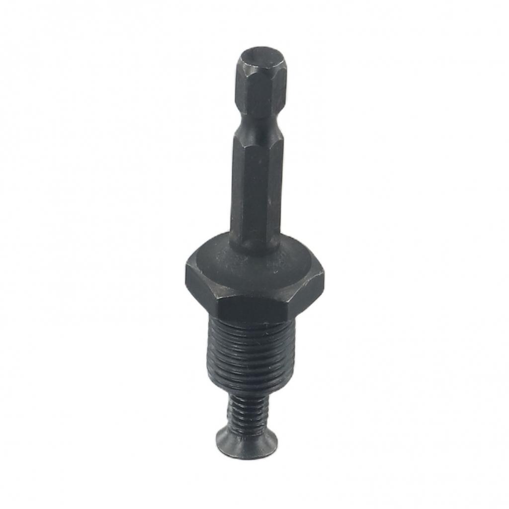 Adapter Hex Shank Male Thread Parts Replacement Steel