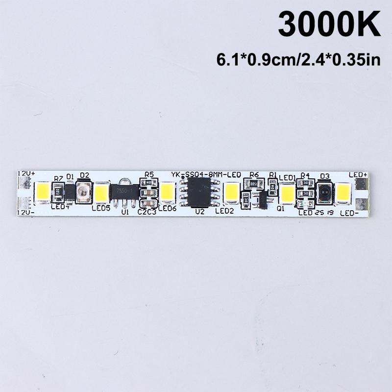 1PC 12V No Dark Zone Sweep Sensor Hand Sweep Switch Hand Wave Scan IR Sensor Switch ON/OFF DIY LED Closet Cabinet Light/Wardrobe