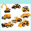 High-simulation Alloy Construction Truck Model Toy Mini Digger For Kids Fun