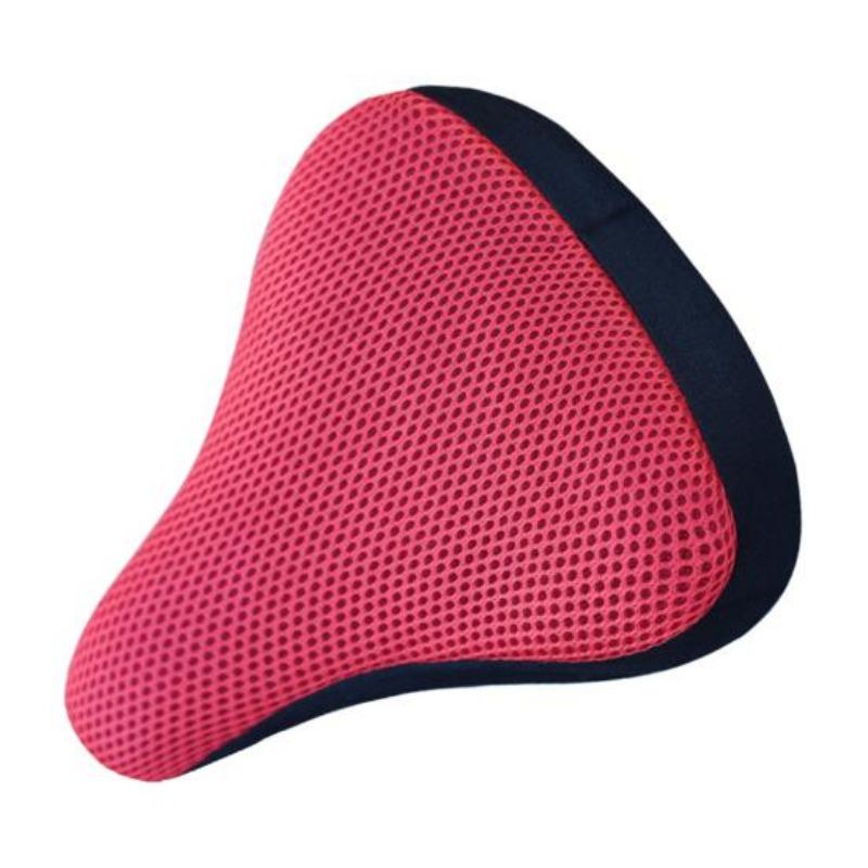 Silicone Cycling Bicycle Bike Saddle Breathable Gel Cushion Soft Pad Seat Cover
