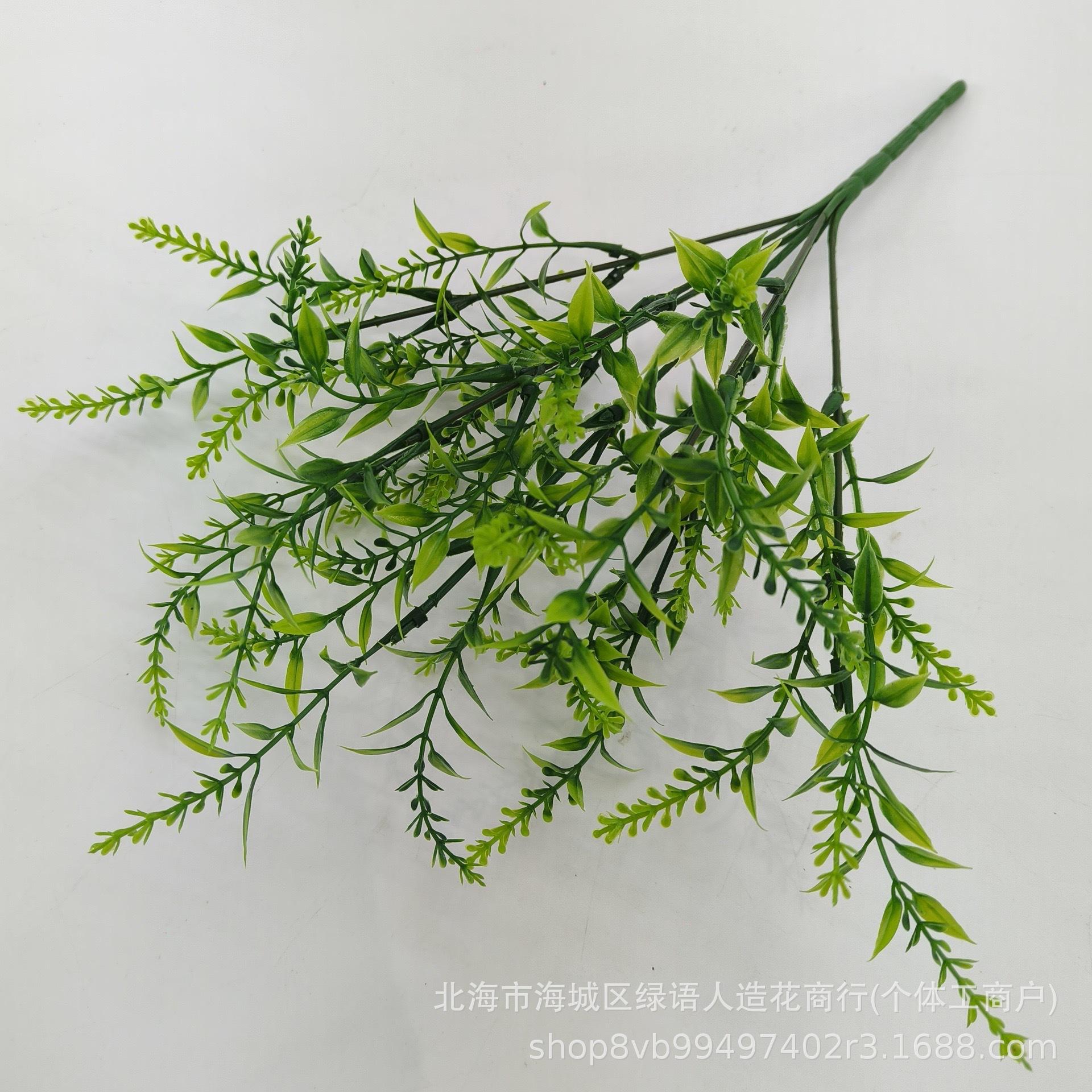 

Simulation Of Horsetail Lavender Bouquet Wedding Flower Simulation Grass Living Room Home Office Desktop Flower Arrangement 23g трава зеленый