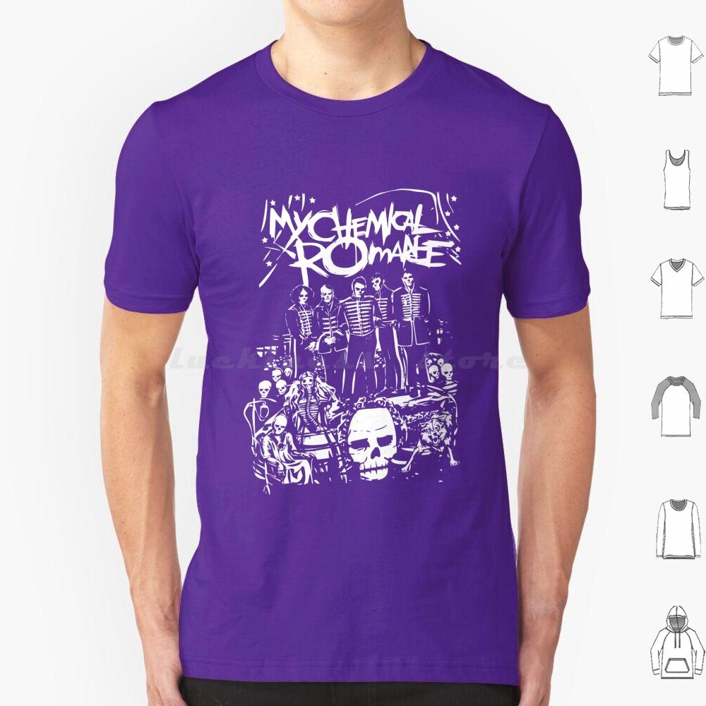 My Chemical Romace T Shirt Cotton Men Women DIY Print Rerardo My Chemical Romance Black Parade Emo
