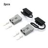 2 Sets Gray Forklift 50A 600V Connectors Plug Bipolar Terminals Adapter Covering Black Gray Pole Shell Caravans
